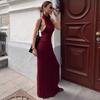 2026 Autumn Women's High Collar Knit Sweater Dress - Slim Fit European & American Style