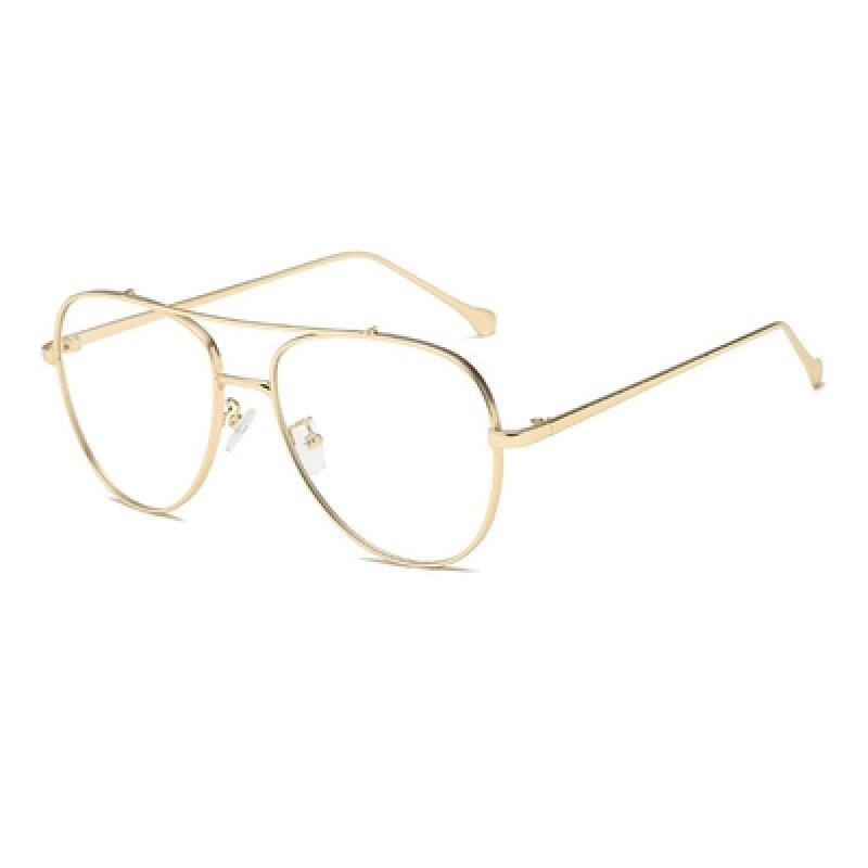 

LK036 Blue Light Blocking Glasses Frame_C3 GOLD C3 GOLD