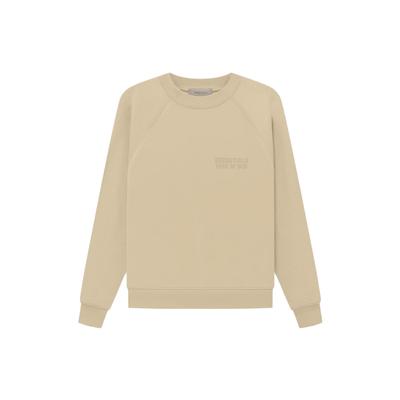 Fear of God Essentials Rundhals-Sweatshirt Sand Unisex Oberteile Hellbraun 192BT222044F