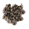 20pcs Round Head Solid Copper Nail Rivet Button DIY Leather Accessories(8*6mm Bronze)