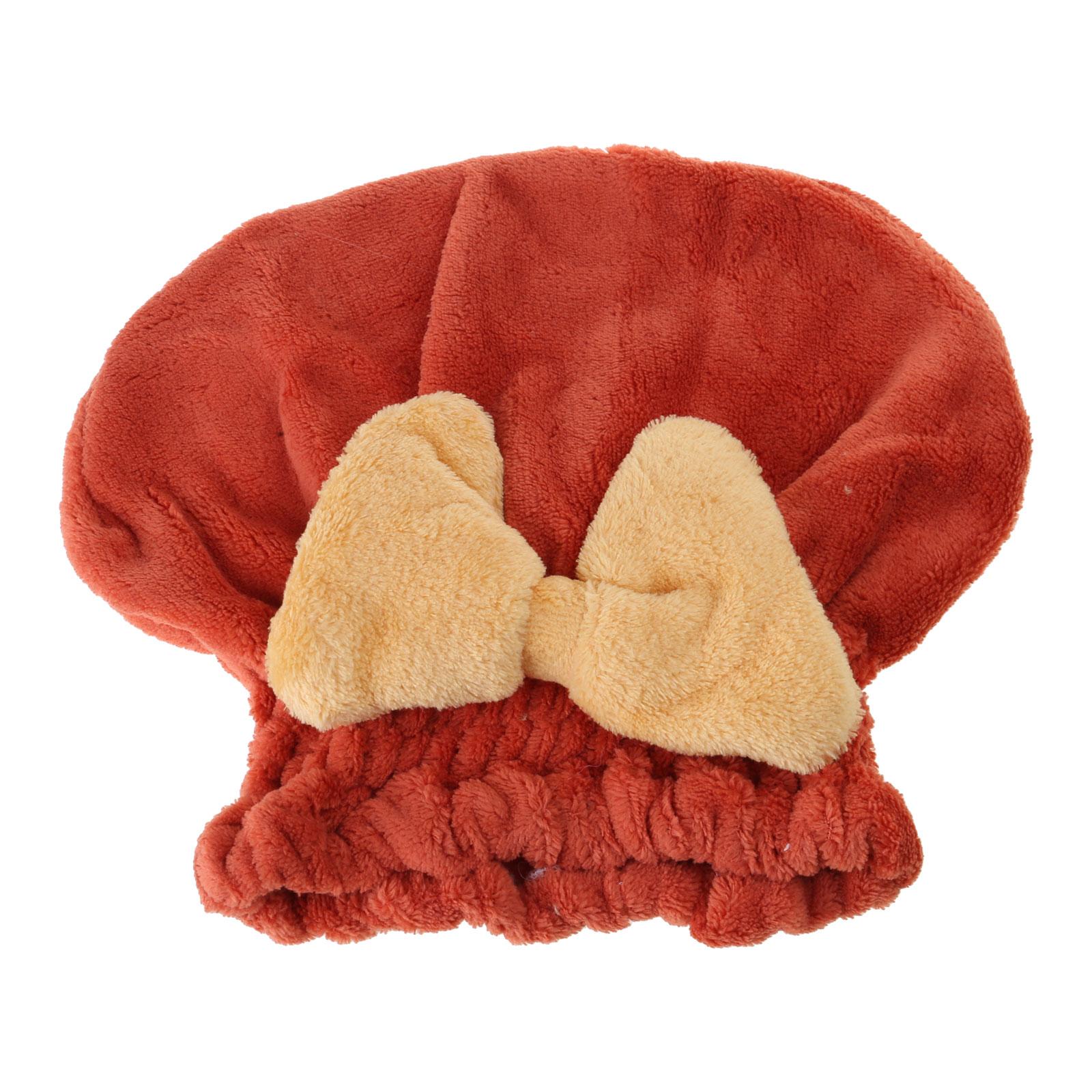 

Супервпитывающее полотенце-обертка для влажных волос, быстросохнущее полотенце из микрофибры с бантом для душа, банные принадлежности 4