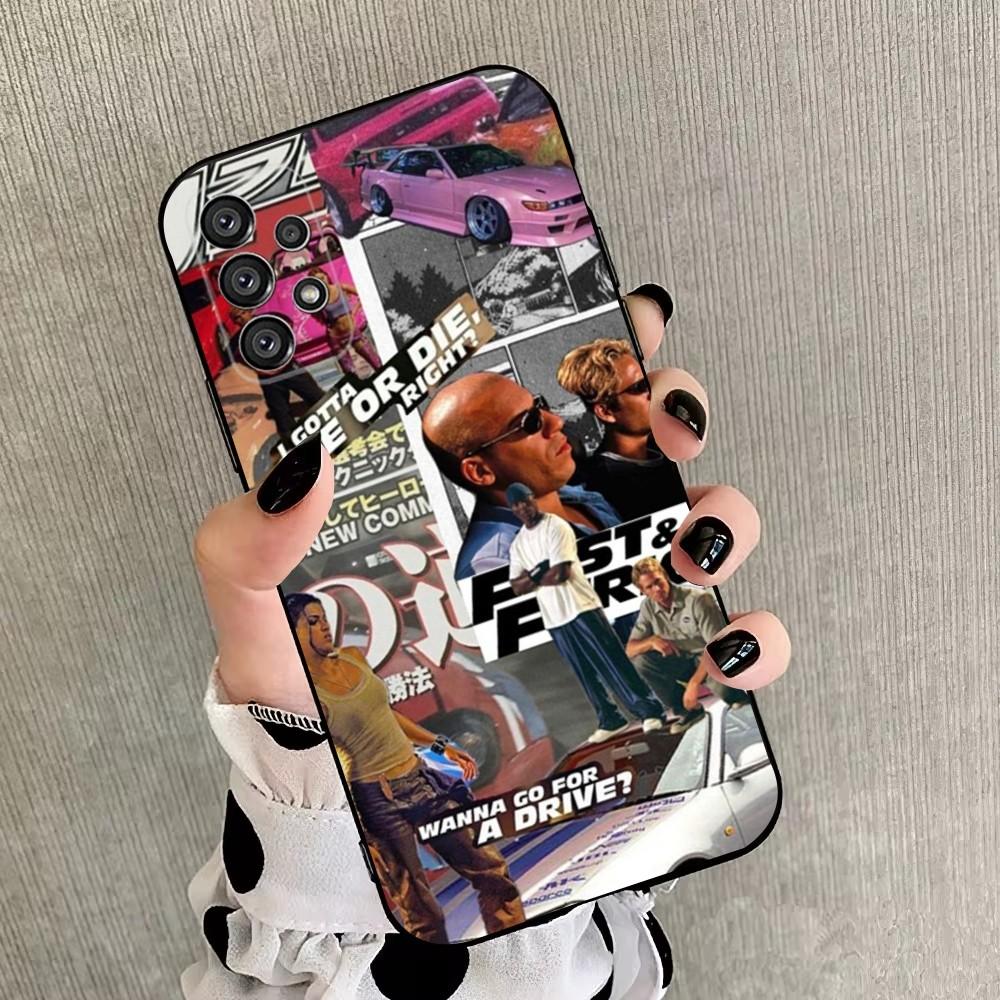 

F-FastS and F-Furious Phone Case For Samsung Galaxy A20,A21s,A22,A31,A32,A52,A53,A72,73,A80,A91 Soft Black Cover Samsung a535g