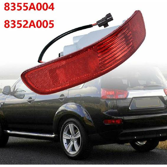 MACHSWON for Mitsubishi Outlander 2007-2012 Rear Bumper Light LAMP Right Side NEW Rear Bumper Tail Fog Light Reflector LAMP fits Mitsubishi ASX