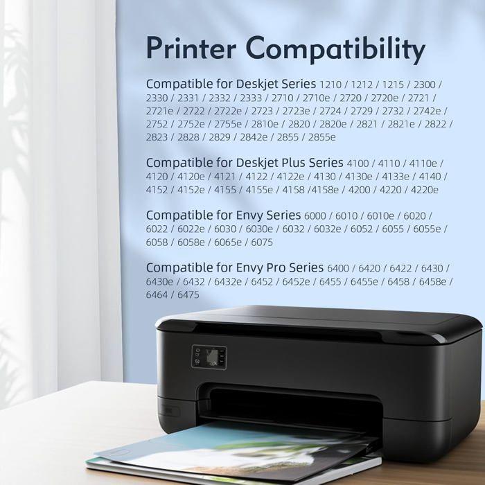 Cartouche d'encre - SWAPY - 305 XL - Haute capacité - Noir &amp; Couleur - Compatible HP