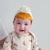 Infant Floral Faux Hair Band Comfortable Headwear Kids Fashionable Flower Wig Headband Cloth for Parties & Birthdays