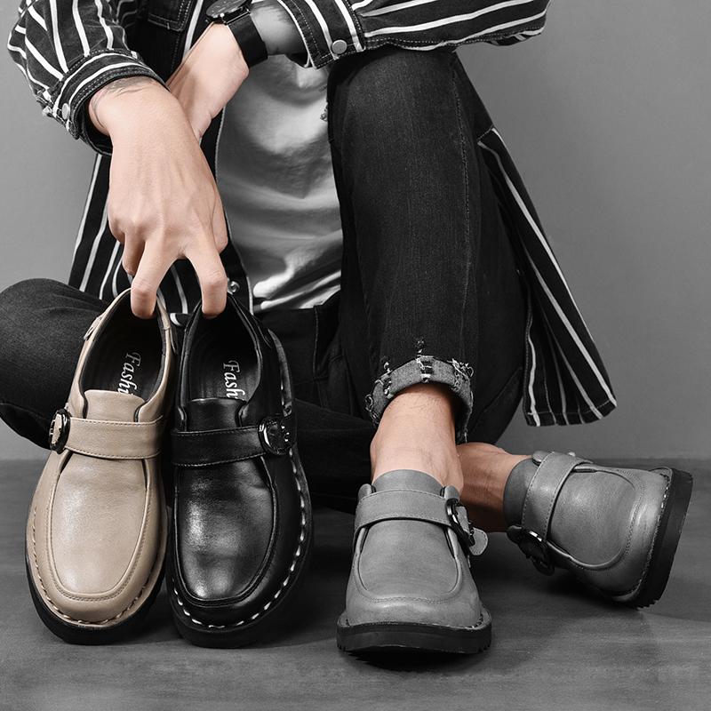 Golden Sapling Business Casual Shoes Men Leisure Flats Office Formal Footwear Leisure Party Loafers Platform Men's Wedding Shoe