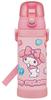 Skater Stainless Steel Water Direct Sanrio My Mash 3D Sports Children's Bottle, 480ml, Drinking, Melody, Gummy, Print, Lightweight, Child-Friendly,