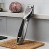 Zinc Zinc Zinc Alloy Garlic Presser Heavy Duty Garlic Mincer Handheld Device Ginger Crusher  Kitchen Tool