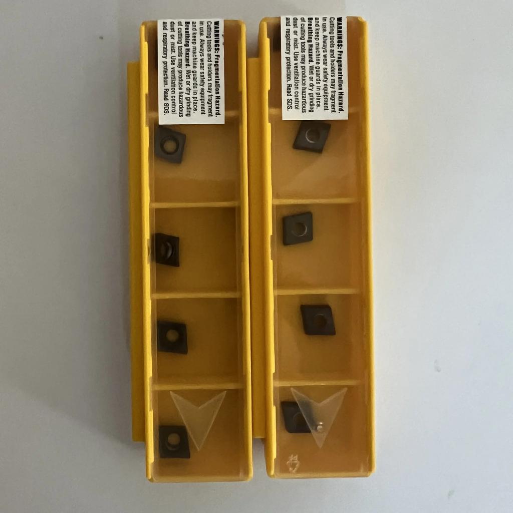 KENNAMETEL / CCGT060202HP KC5025  / Original carbide blade 10 Pcs