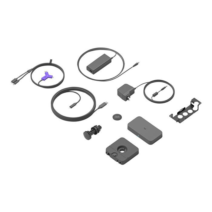 Liaison Pour Ordinateur Portable - Logitech - Swytch - USB Type A Et C - Résolution Jusqu'à 4K - Noir