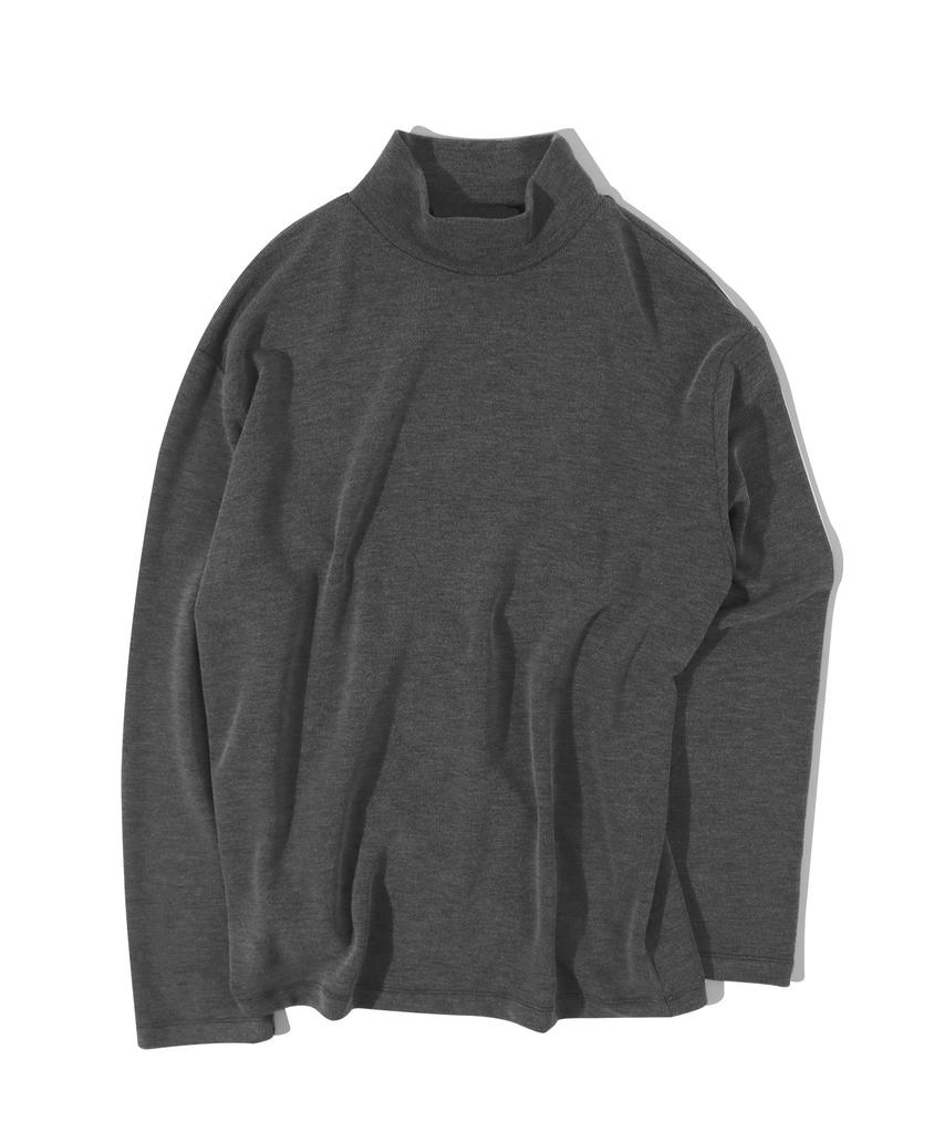 FILLUMINATE [Black] Set B-Steady Half Turtleneck