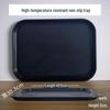 Handon Melamine Rectangular Non-slip Tray