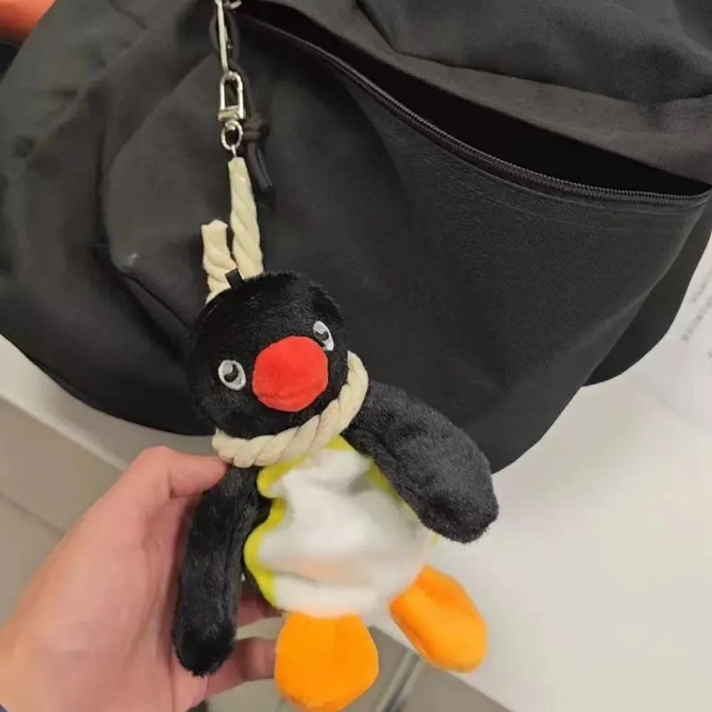 16cm Lovely Penguin Plush Keychain Cute Penguin Doll Backpack Pendant Girls Women Bag Accessories Creative Animal Doll Keychain
