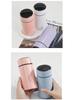 Stainless Steel Smart Temperature Display Insulated Cup for Men & Women - Portable, Pocket-Sized for Travel, Cold/Iced Water.