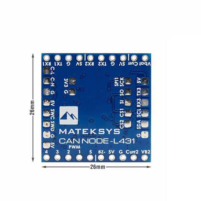 Matek CAN Node L431 for ArduPilot - AP_Periph CAN Node