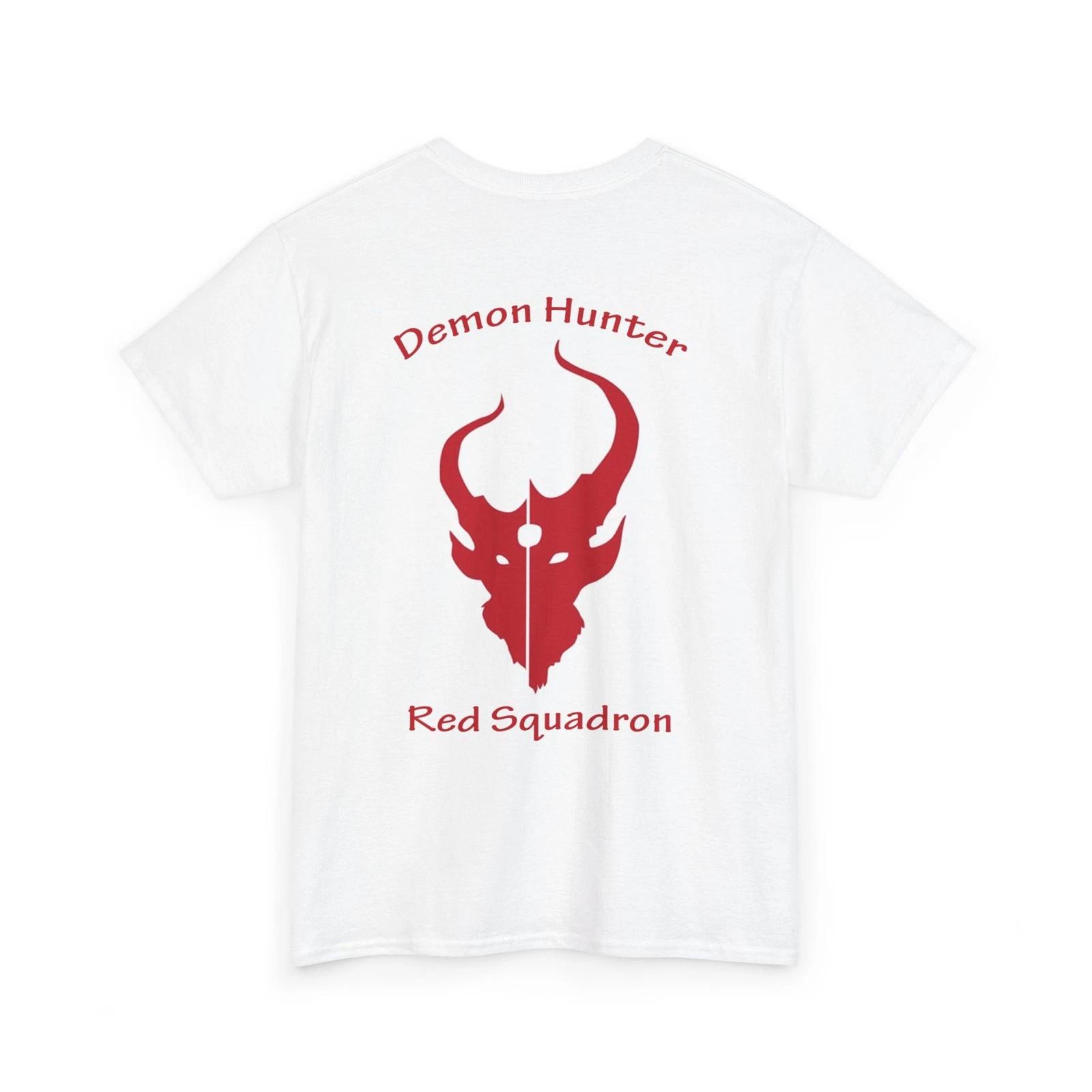 Navy SEAL Devgru Red Squadron Demon Hunter T-Shirt, Military Gift, USA Cotton XL