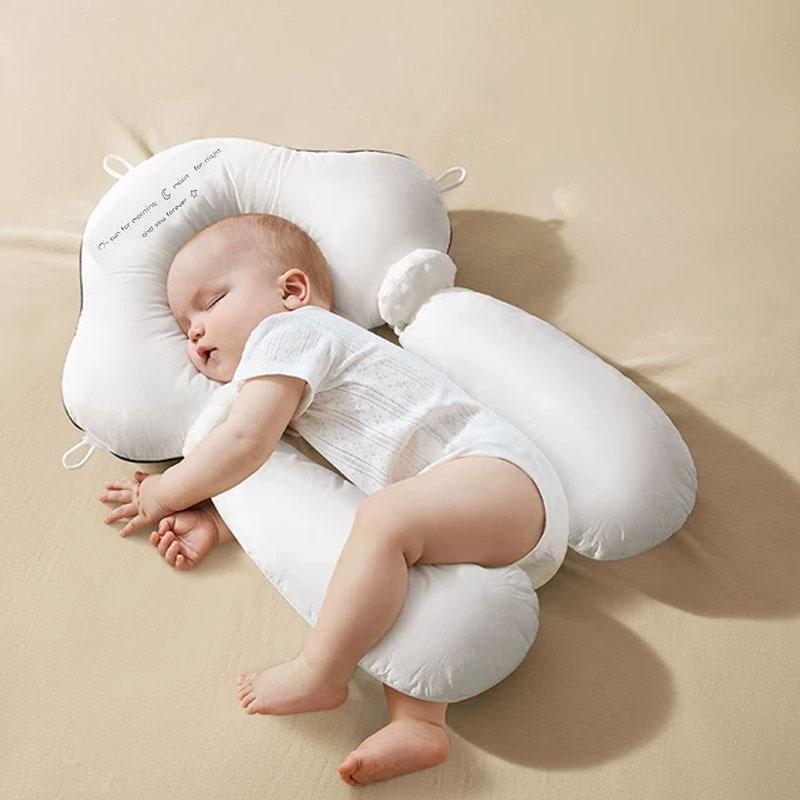 2026 Newborn Soothing Positioning Pillow, Baby Anti-Roll Sleep Support Cushion, Infant Cuddle Comfort Pillow