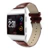 22mm Pásek na hodinky z pravé kůže s krokodýlí texturou pro Fitbit Ionic