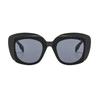 SHAUNA New Hip Hop Double Color Sunglasses Women Fashion Gradient Eyewear Shades UV400 Men Square Unique Sun Glasses