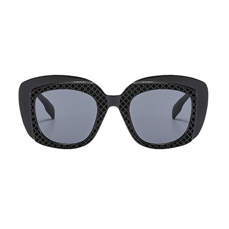 SHAUNA New Hip Hop Double Color Sunglasses Women Fashion Gradient Eyewear Shades UV400 Men Square Unique Sun Glasses