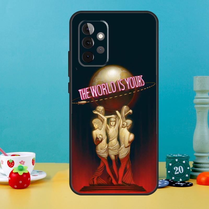 

Scarface The World Is Yours Case For Samsung Galaxy A05 A36 A56 A26 A16 A53 A33 A13 A12 A32 A52 A55 A35 A15 A54 A34 A14 Samsung A54 5G