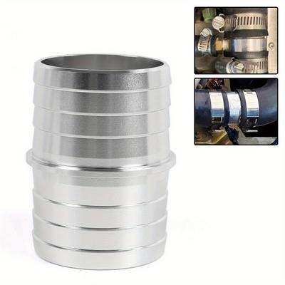 1 ADET Hortum Dikenli Bağlantı Parçaları, 3 Paket 1-1/2" İnç Alüminyum Alaşımlı Hortum Dikenli Ekleme Mender Birleştirme Bağlantı Parçası Soğutma Sıvısı Ara Soğutucu Isı Eşanjörü Sıvısı