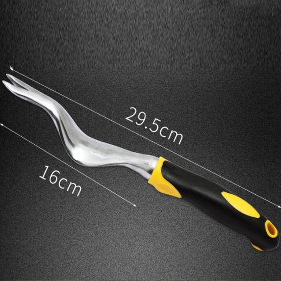 Non-slip Aluminum Alloy Flower Planting Shovel Rake Spade Fork Gardening Tools