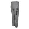 Adidas Essentials Lifestyle Series Simple Letter Elastic Knit Sports Pants Men Bottoms Gray BR4079
