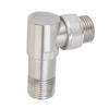 Vinkelstoppventil Hane G1/2 304 Rostfritt Stål 1 in 2 Ut Integrerad Design Automatisk Vattenstopp