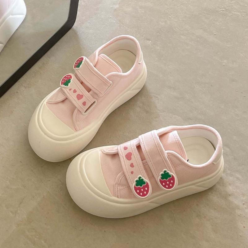 Autumn Thin Breathable Board Shoes Women's New Platform White Shoes Niche Canvas Shoes with Skirt Bread Shoes