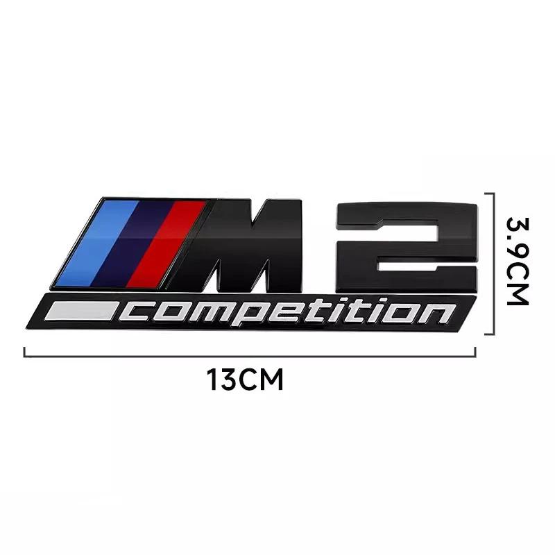 BBKP7 3D Car Decorative accessories M Badge Emblem Decoration Accessories For BMW M3 M4 F07 F34 F30 F20 F10 E60 E46 E53 G01 G02 G05