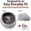 Retro Winter Knitting Berets Hat Warm Felt Berets Elegant French Artist Hat  Autumn and Winter
