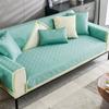 Ice Silk Sofa Cushion Modern Simple High-End Non-Slip Seat Cushion for Summer Summer Summer Leather Sofa Cover Towel Ice Pad