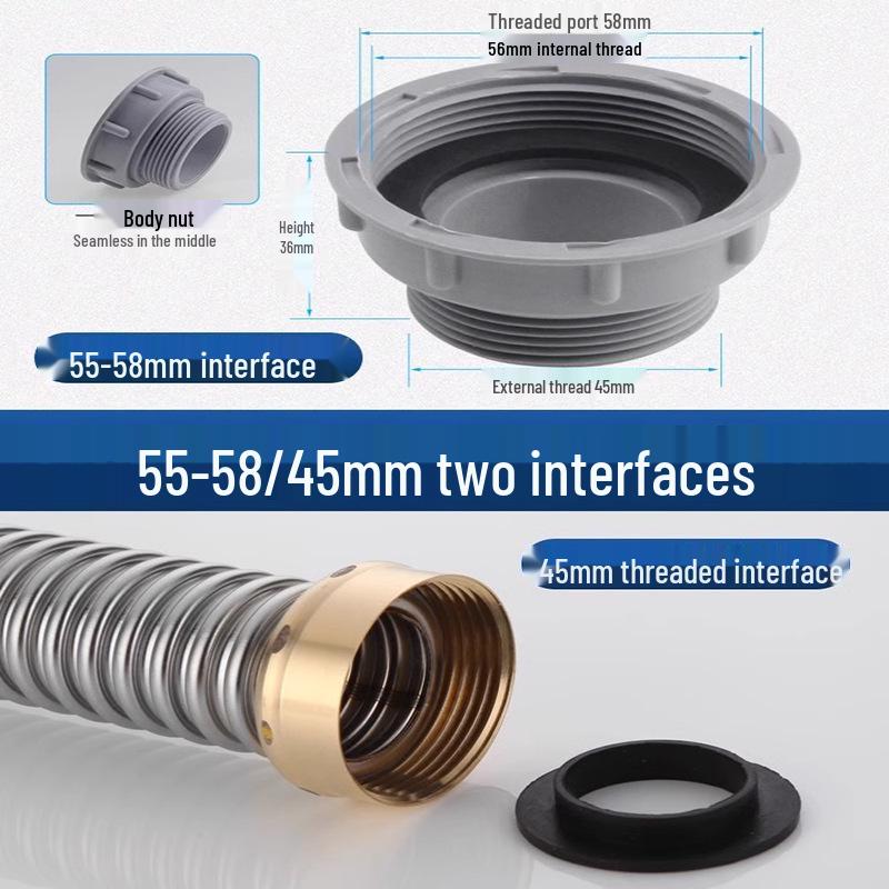 Stainless Steel Kitchen Sink Drainage Pipe Set with Anti-Odor Device