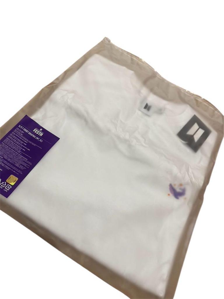 [USED] BTS FESTA 10th Anniversary T-shirt XL size