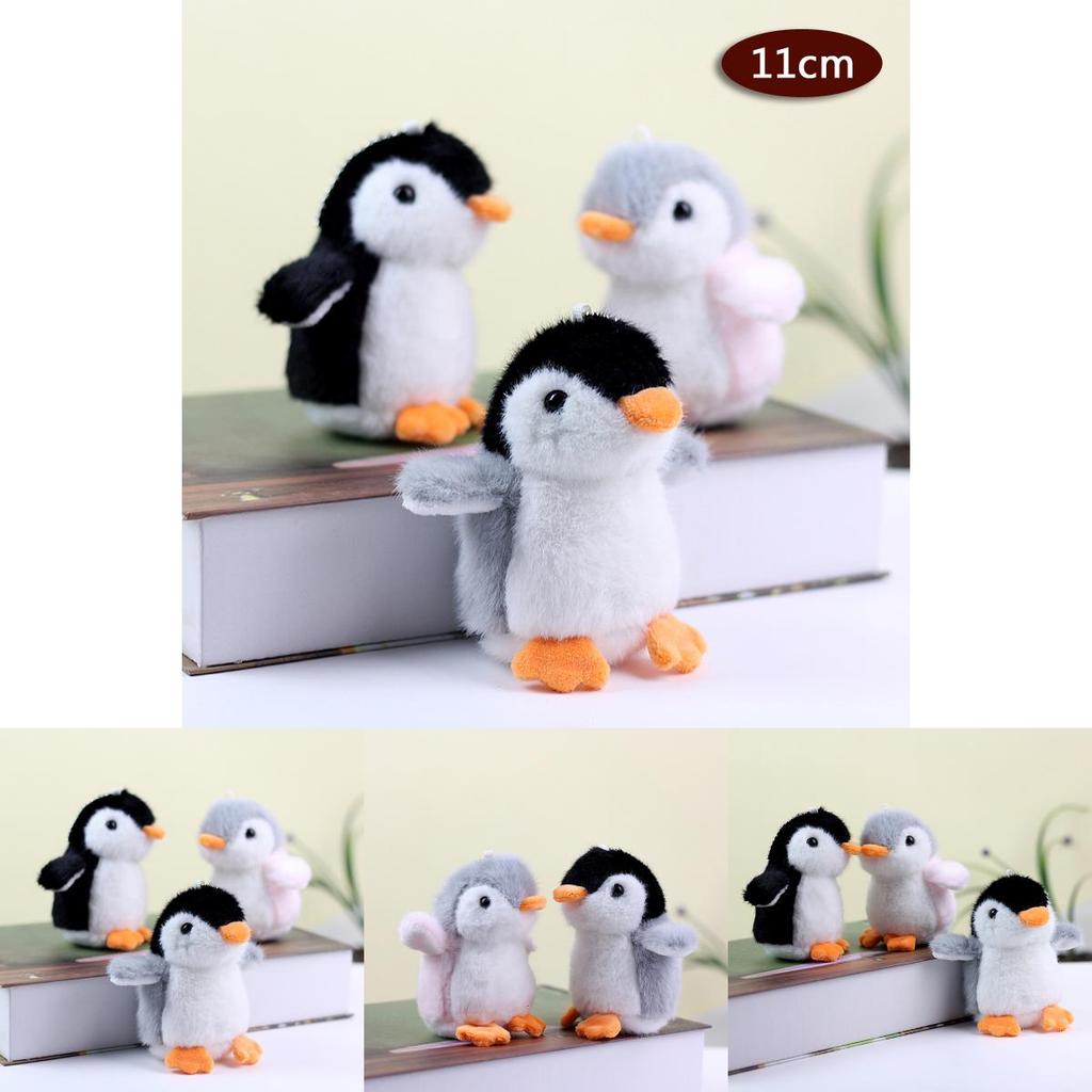 Cute Penguin Baby Plush Toy Soft Stuffed Doll Keychain With Adorable Design And High-quality Pp Cotton Filling