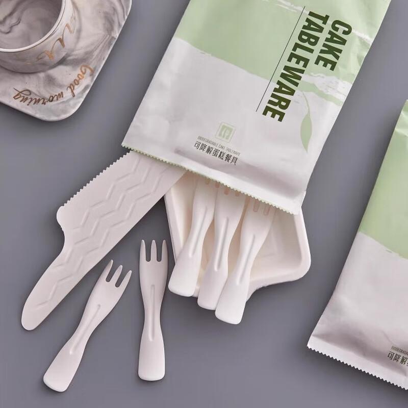 Eco-Friendly Disposable Paper Cake Tableware Set