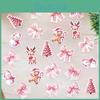 Confetti Party Christmas With Reindeer And Gingerbread Man For Party Decor Table