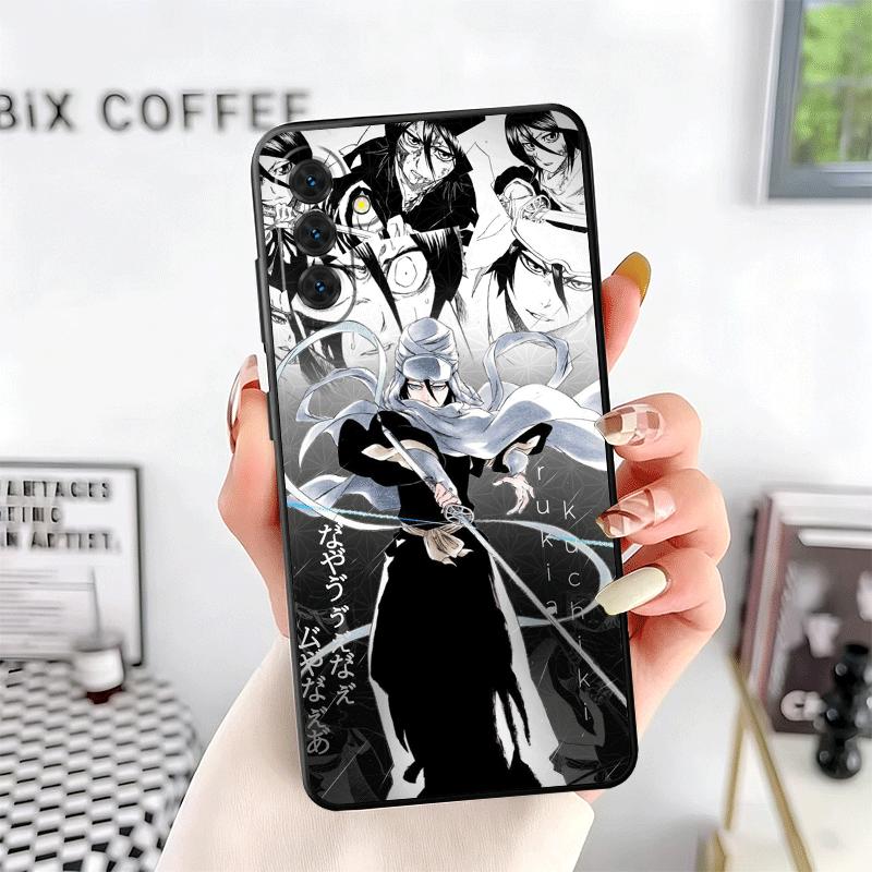 Bleach Kuchiki Rukia Soft Phone Case for Samsung A17 A37 A57 A16 A26 A36 A56 A15 A25 A35 A55 A14 A24 A34 A54 A13 A23 A33 A53 A52