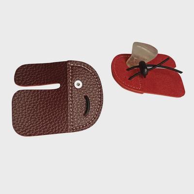 Recurve Boog Traditionele Vingerbeschermer, Enkellaags/Dubbellaags, Microfiber Materiaal, Makkelijk te Dragen & Duurzaam.