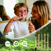 Ready Stock Fast Shipping Custom Kids Soft Natural BPA Free Biodegradable Kraft Box Bamboo Toothbrush