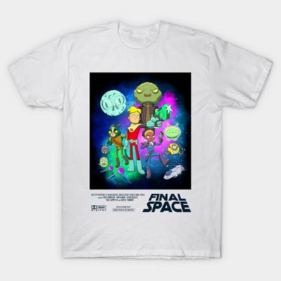T Shirt Women Final Space Wars Ii Harajuku Print Kawaii Tshirt Summer Short Sleeve Female T-Shirt Top Tee