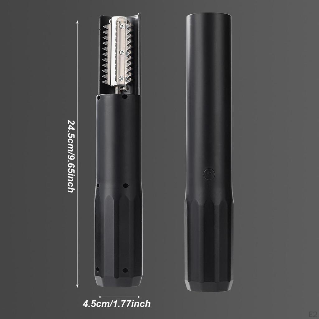 Electric Fish Scaler Descaler Scrapers Roller Cut