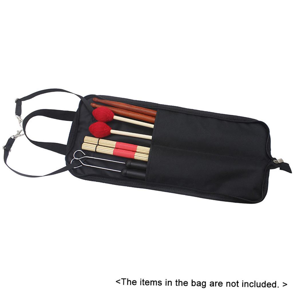 IRIN Drum Stick Bag Case Water Resistant 600D with Carrying Strap for Drumsticks