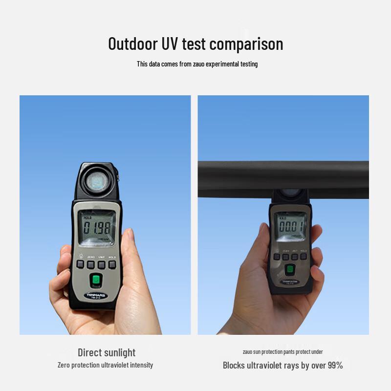 Zauo Women's High-Waist Sun-Protective Flared Workwear Pants