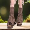 Sweet Cool Leg Warmers for Girls Women Gifts Japanese Lolitas Leg Warmers Punk Harajuku Leg Cover Knee Highs Stockings