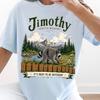 Jimothy Raccoon Viral Meme Tee, Stay Weird Funny Timothy Raccoon Shirt, Animal Lover Gift, Seattle Short Spine King Raccoon Tee