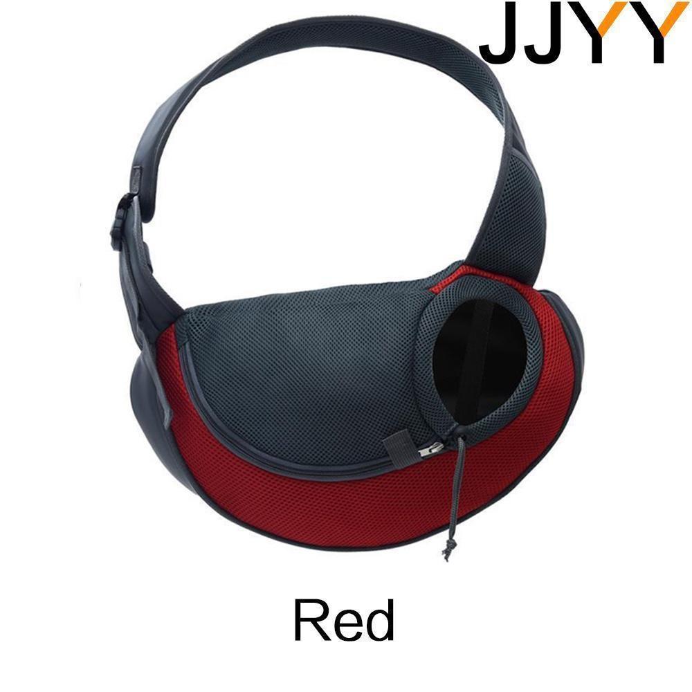 

Portable Pet Carrier Backpack for Dogs Breathable Travel Shoulder Bag Outdoor Walking Hiking Dog Carrier for Small Medium Pets S червоний