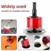 Hole Saws Drilling for Wood Plastic PVC Thin Sheet Aluminum Alloy 16mm-100mm DIY Woodworking Forester Bit Metal Cutting
