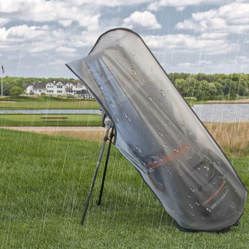 With Zipper Golf Bag Rain Coat Waterproof Golf Bags Shield Golf Bag Cover  Outdoor Sports